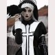 Nun Trial Gothic Dress by Blood Supply (BSY202D)